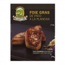 foie gras marcado escalopado